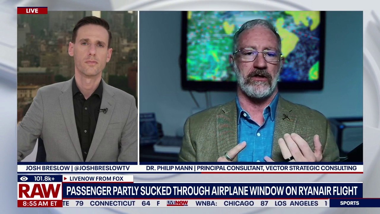 Passenger nearly sucked out of window on flight