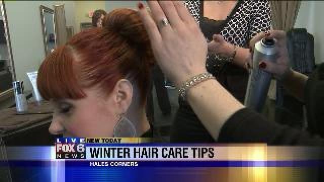 Keep your hair healthy during cold winter months