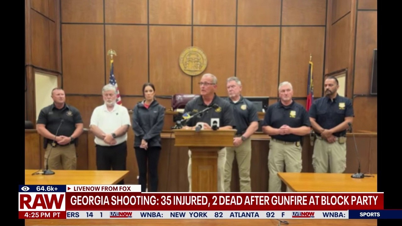 2 dead, 35 injured in shooting in Georgia