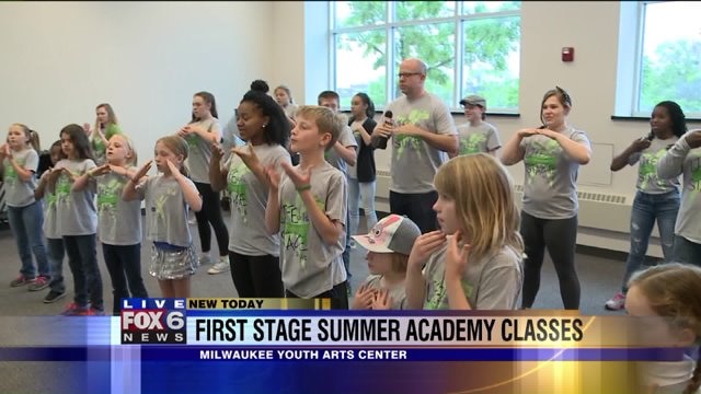 Kramp learns all about First Stage Summer Academy classes