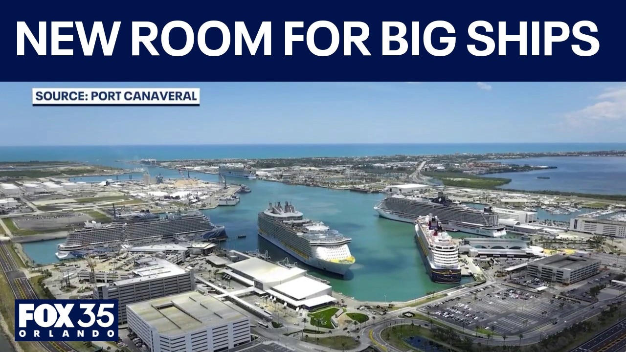 Port Canaveral expands cruise terminal to accommodate bigger ships