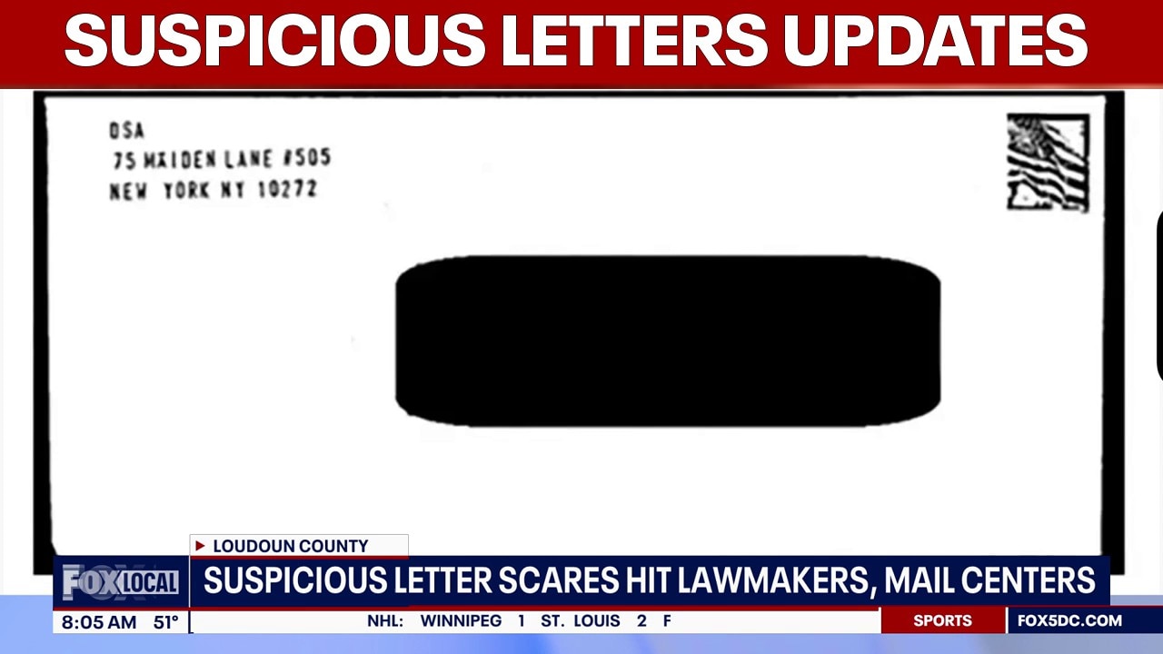 Suspicious letters spark safety scares