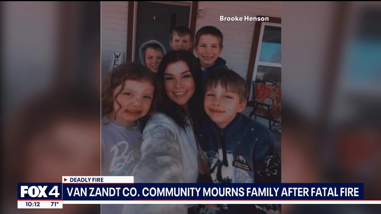Community mourns mom, 4 children killed in house fire near Canton 