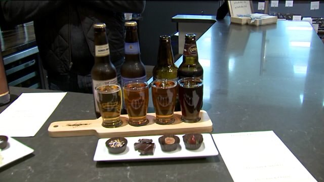Pairing chocolate with beer or wine