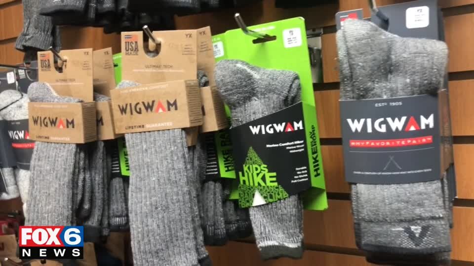 Kramp Visits Wigwam Mills