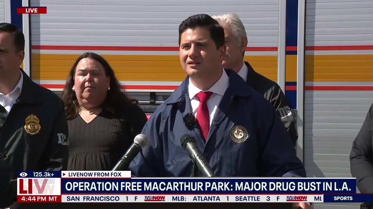 Officials discuss major drug bust in L.A.