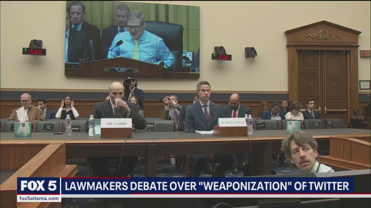 Lawmakers debate over 'weaponization' of Twitter