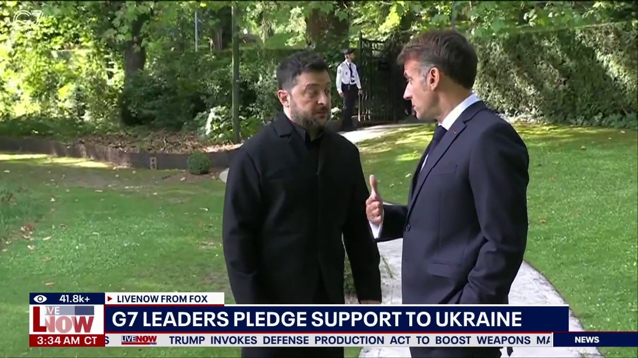 G7 leaders pledge support to Ukraine