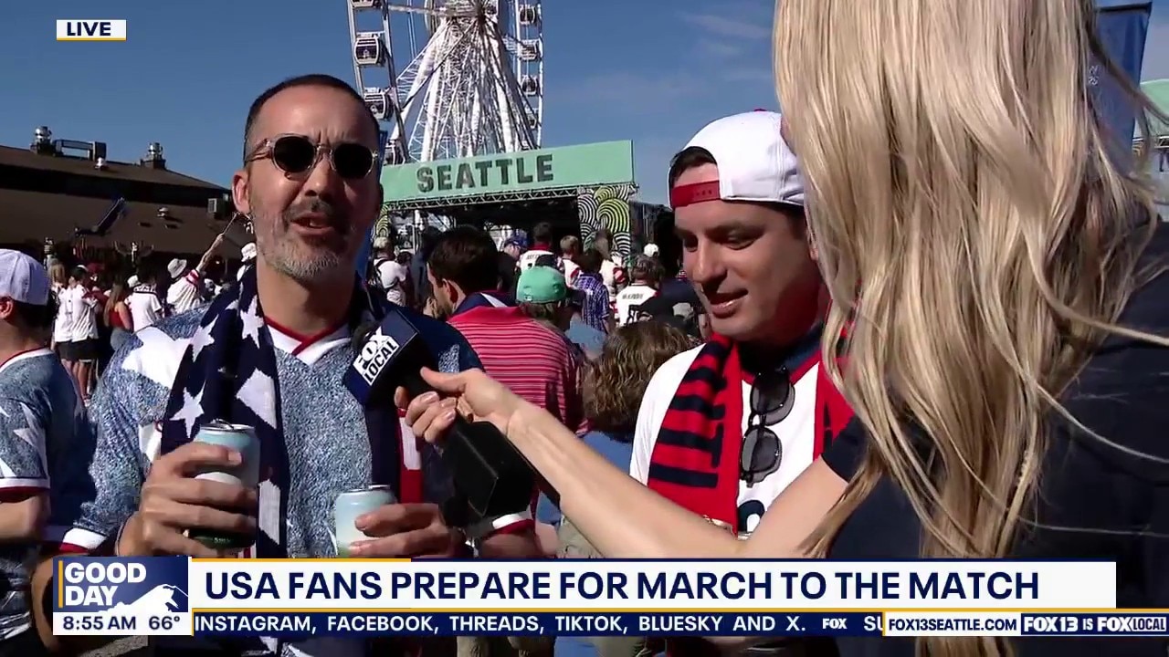 Miami visitors react to Seattle's FIFA World Cup setup