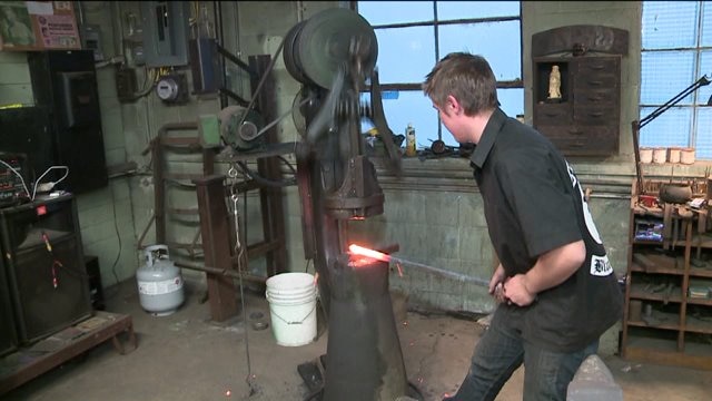 See some of the unique works being created at Milwaukee Blacksmith