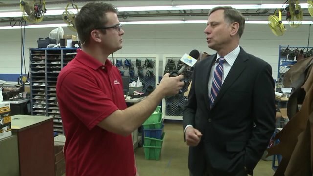 Chip gets history on Allen Edmonds