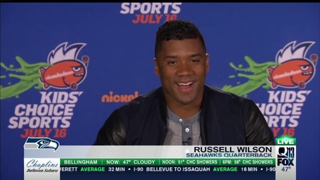 Russell Wilson: I can`t wait to be king of the slime