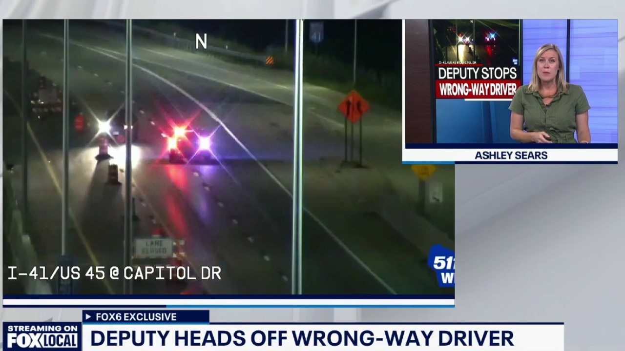 Milwaukee County Sheriff's deputy stops wrong-way driver