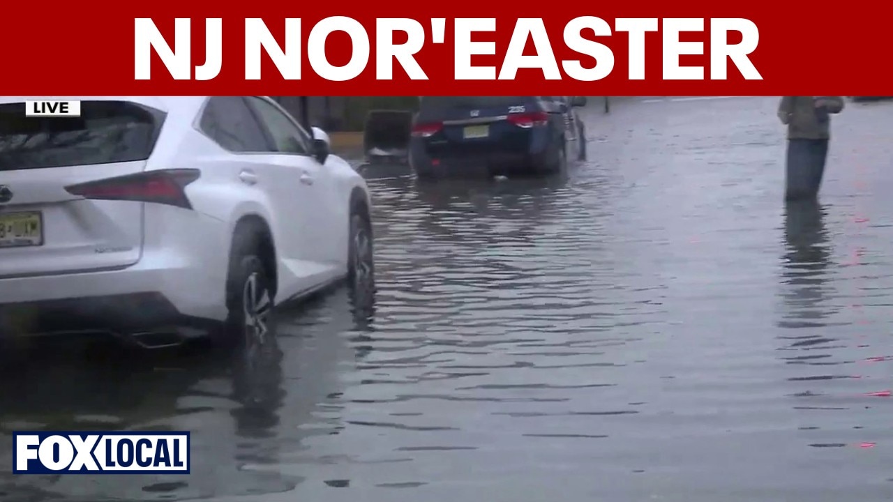 Nor'easter brings wind, rain and flooding to Jersey Shore