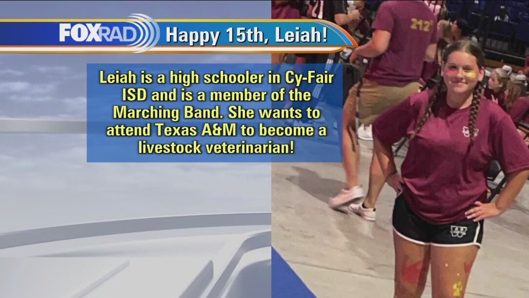 Happy 15th Birthday, Leiah