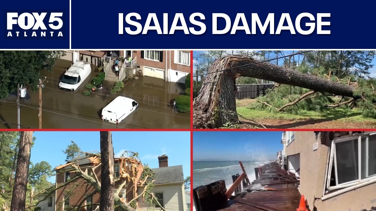 Panhandle recovers from Hurricane Isaias wind & tree damage