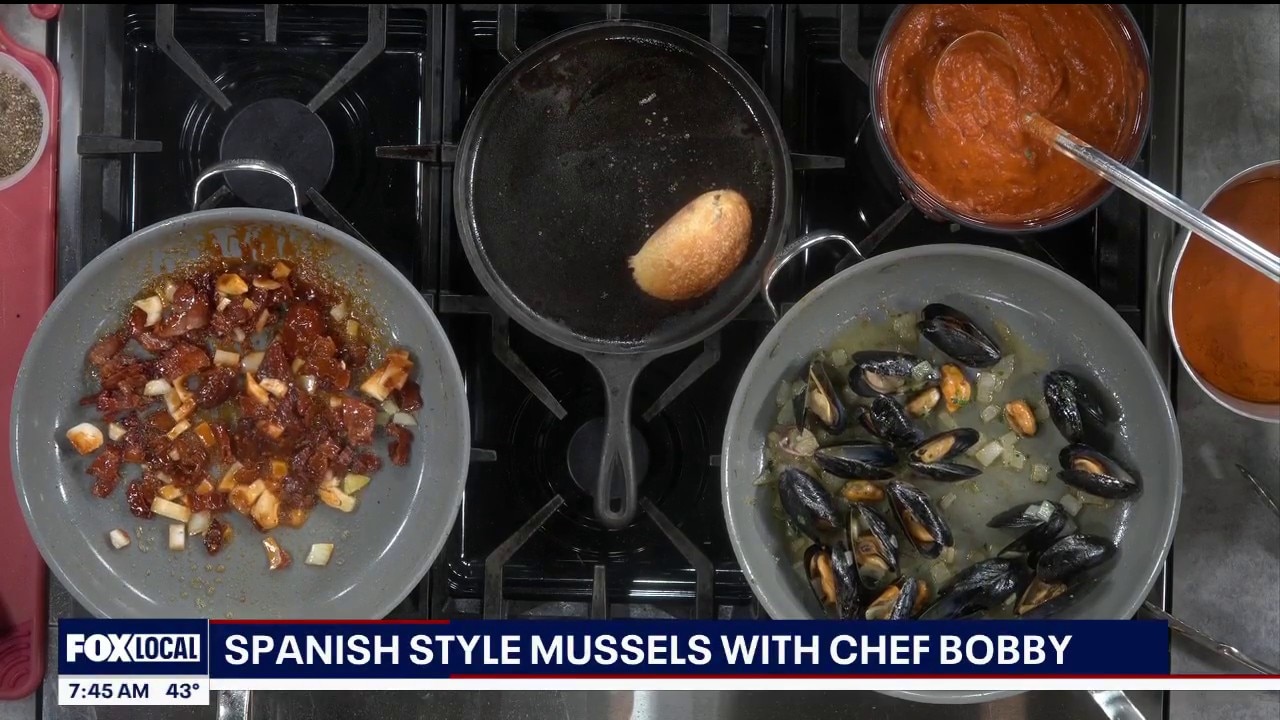 Chef Bobby: Spanish Style Mussels