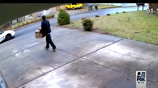 Packages stolen