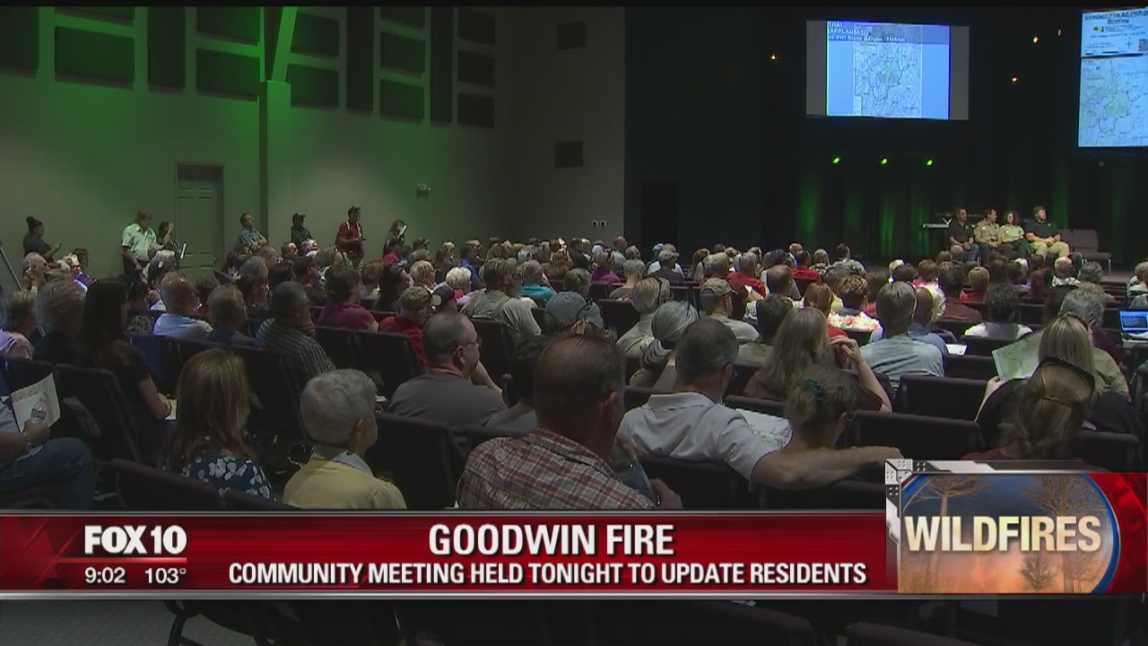 GOODWIN FIRE: Containment numbers growing, state forestry officials say