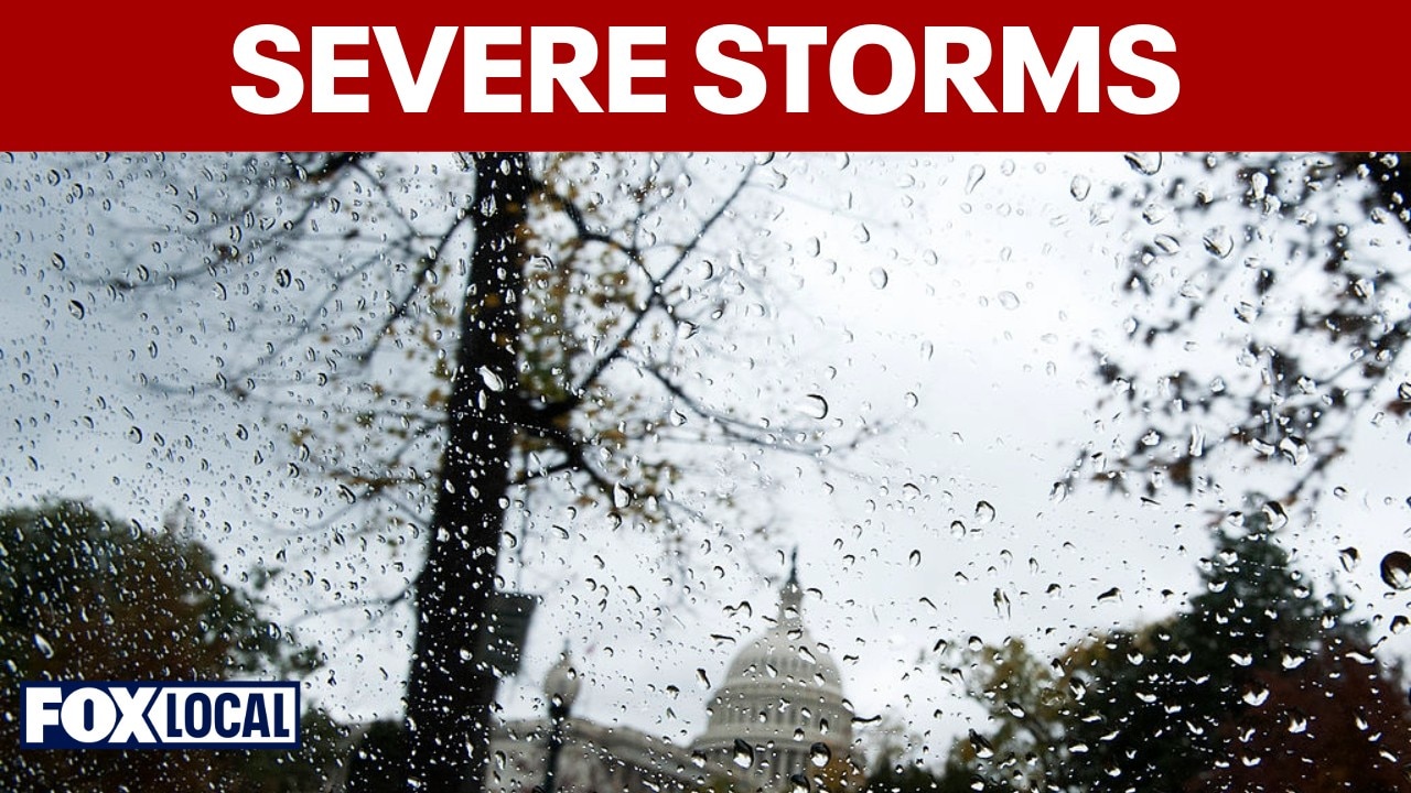 Severe storms bring heavy rain and a confirmed waterspout to the DC region