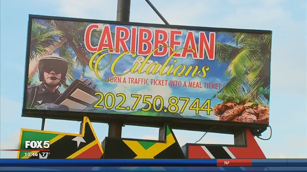 DC restaurant offers discount for customers with traffic tickets