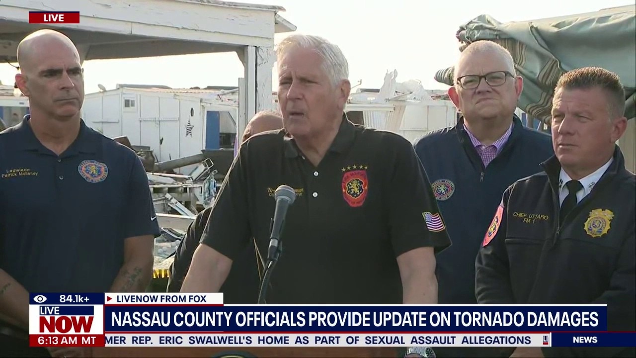 Tornado hits Long Island: Officials provide update