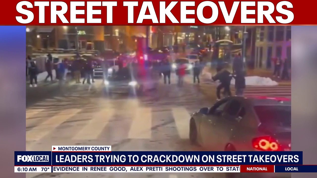 Montgomery County leaders target growing problem of dangerous street takeovers