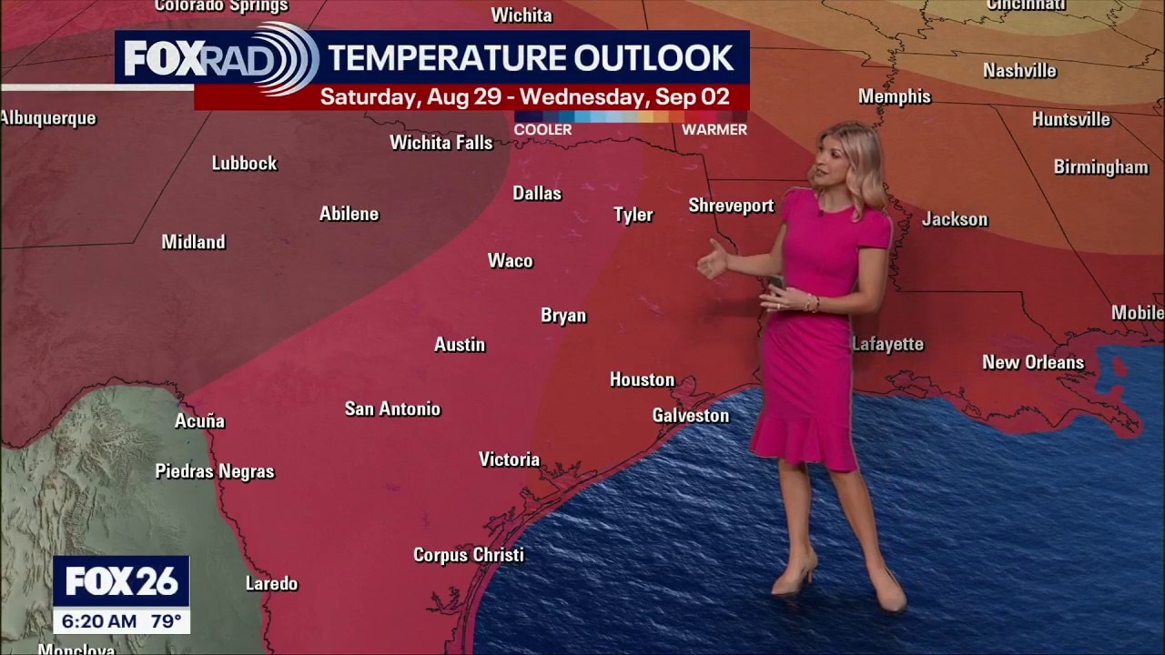 Houston weather: August 23 morning forecast