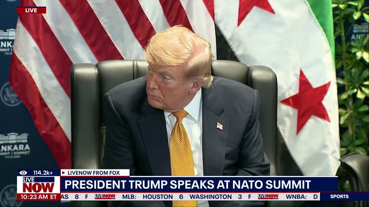 President Trump meets with Syrian President