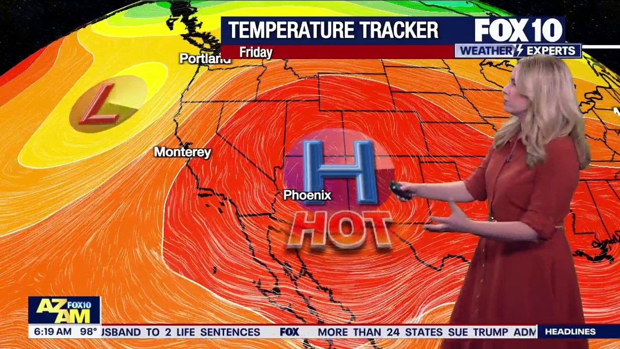 Extreme heat warning extended across Arizona