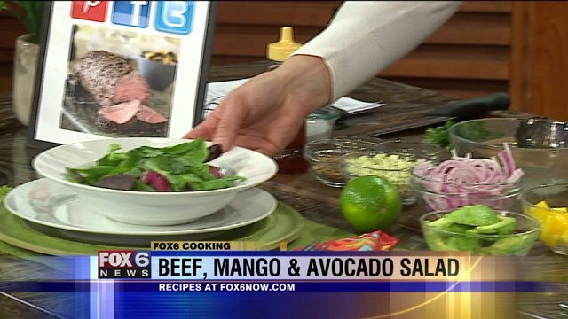 Angela Horkan shares recipe for Beef, Mango and Avocado Salad