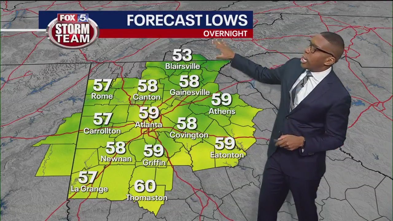 Tuesday afternoon forecast