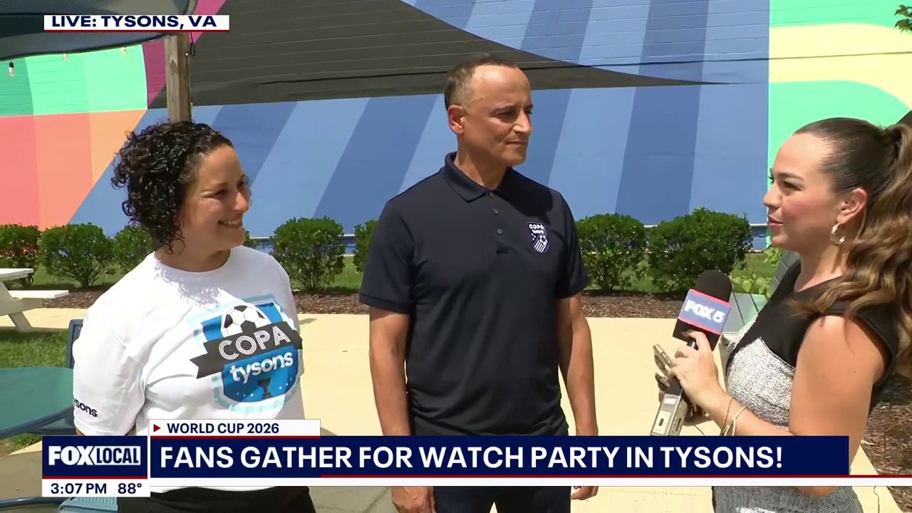 Fans Gather for Watch Party in Tysons