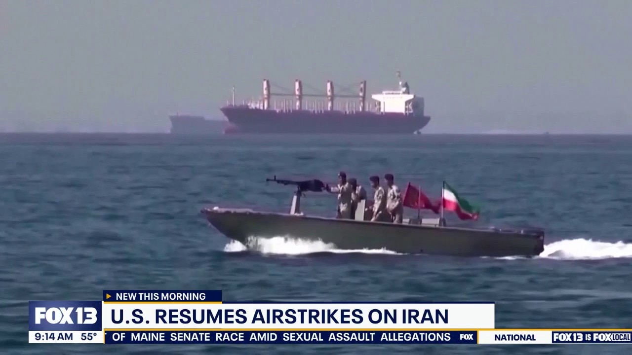 War in Iran: Airstrikes reignite after Iranian military breaks ceasefire with US