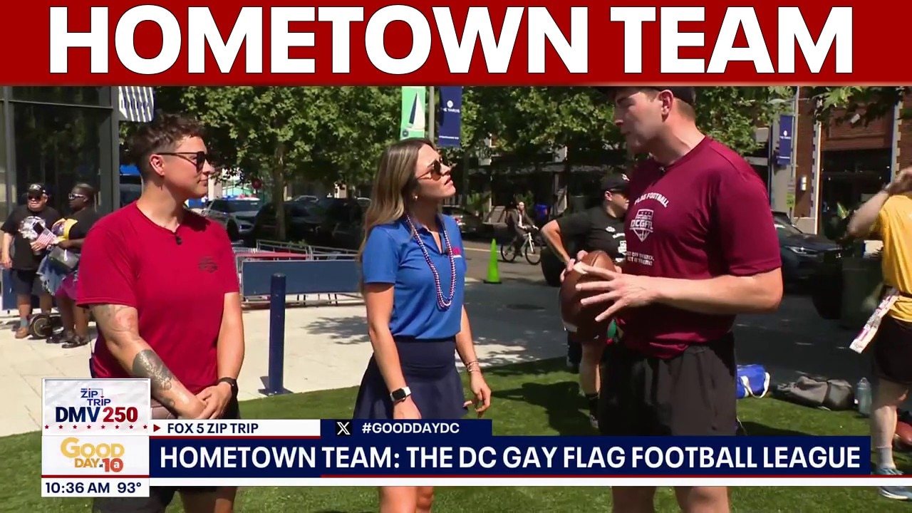 FOX 5 Zip Trip: DC Gay Flag Football League