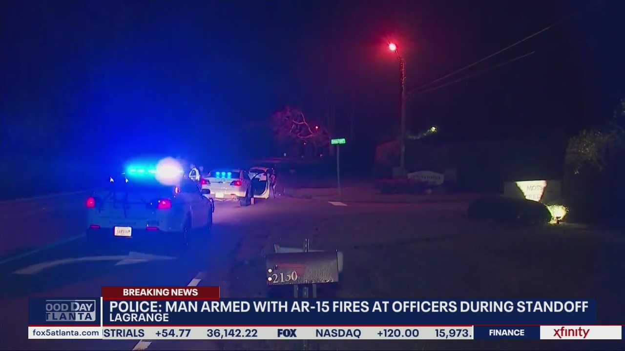 Standoff with armed man continues in LaGrange neighborhood