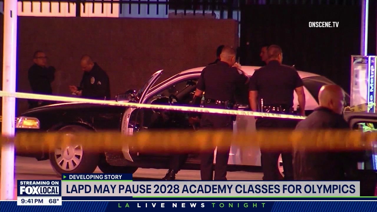 LAPD may pause academy for Olympics