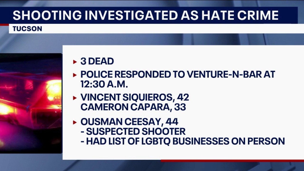 3 men dead outside gay bar in Tucson