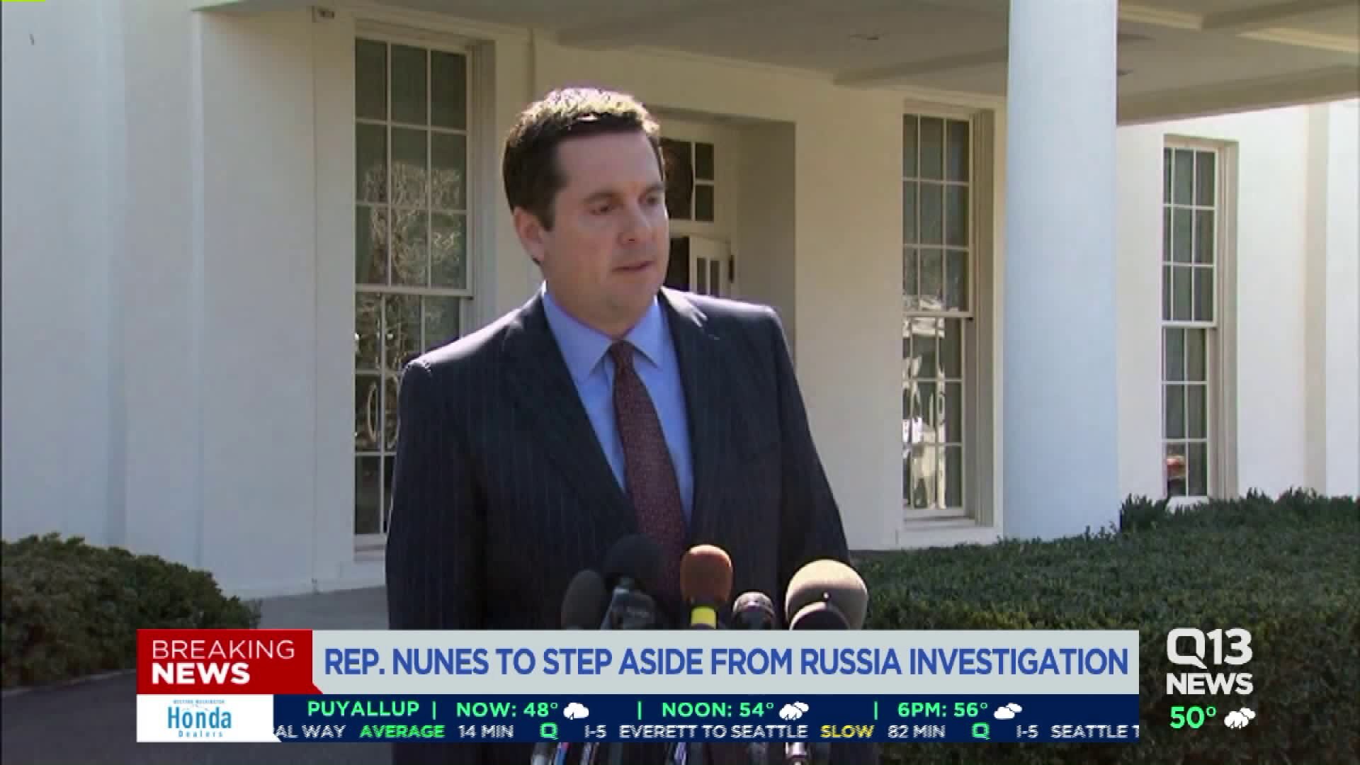 Nunes steps aside from Russia investigation