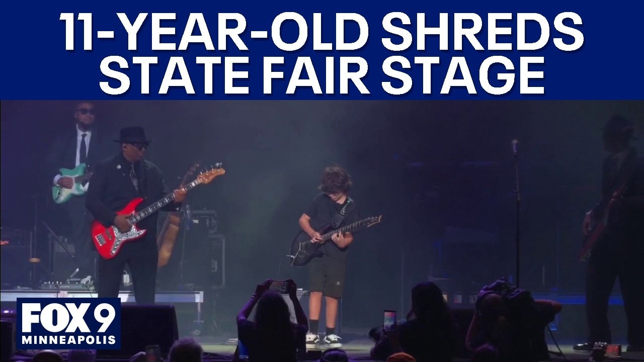 Minneapolis 11-year-old performs at MN State Fair with Jimmy Jam and Terry Lewis