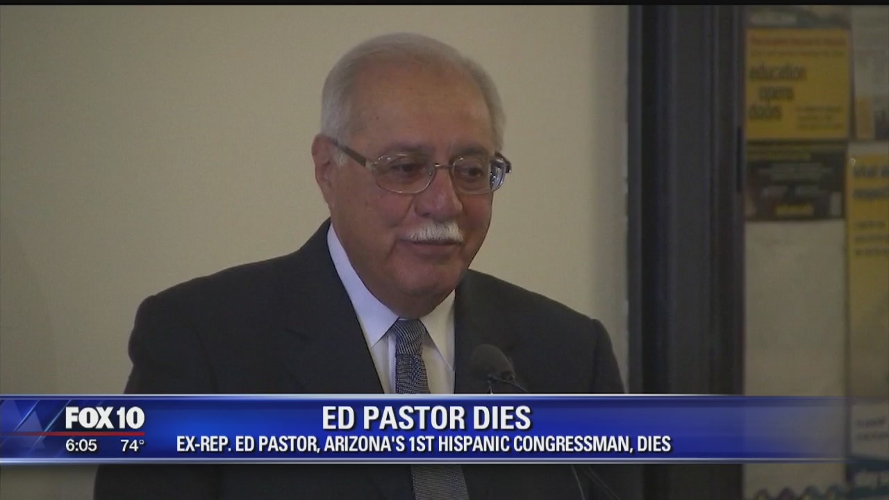 Ed Pastor, Arizona's 1st Hispanic congressman, dies