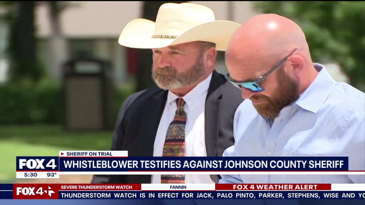 Whistleblower testifies against Johnson County Sheriff