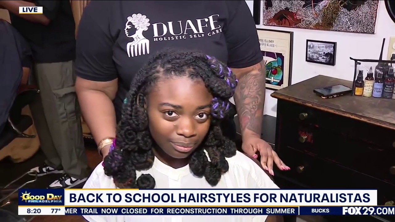 Back-to-school hairstyles for Natural Hair