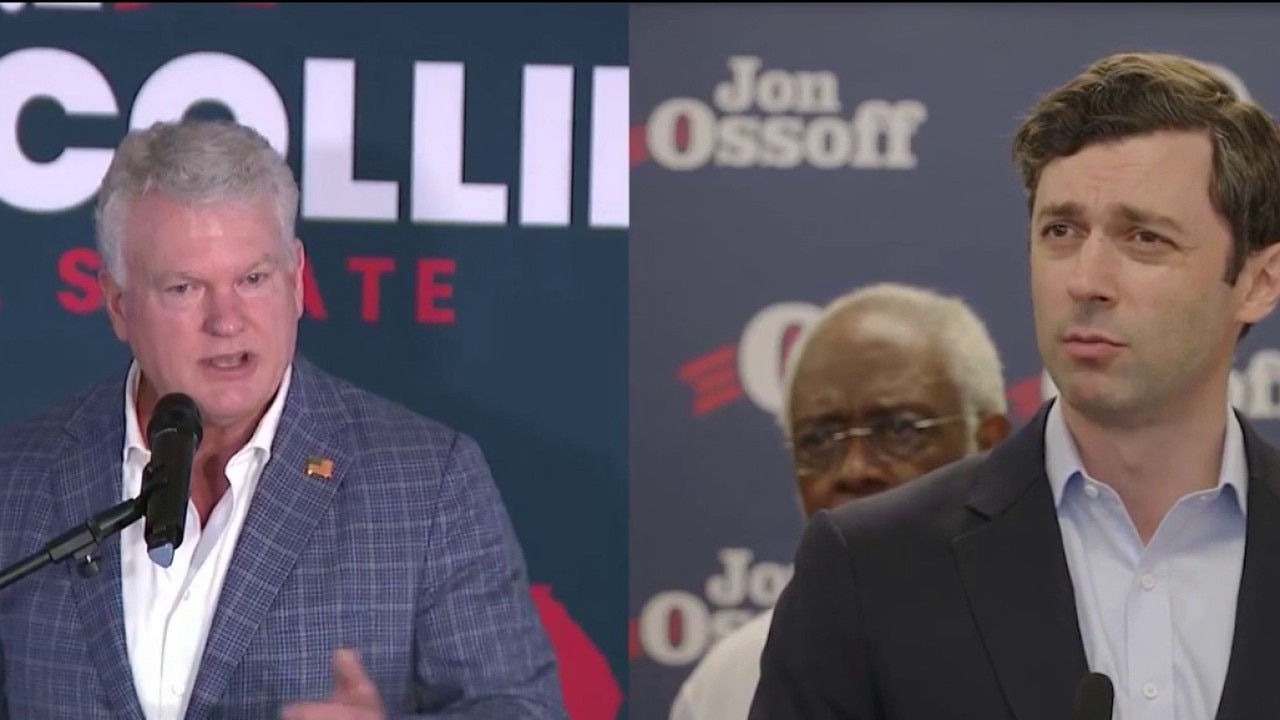 Senate rivals spar over war policy in debate