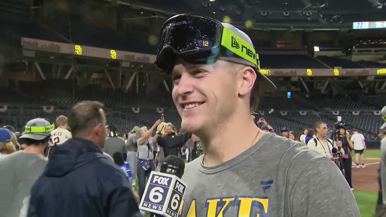 1-on-1: Cooper Pratt after Brewers win NLDS