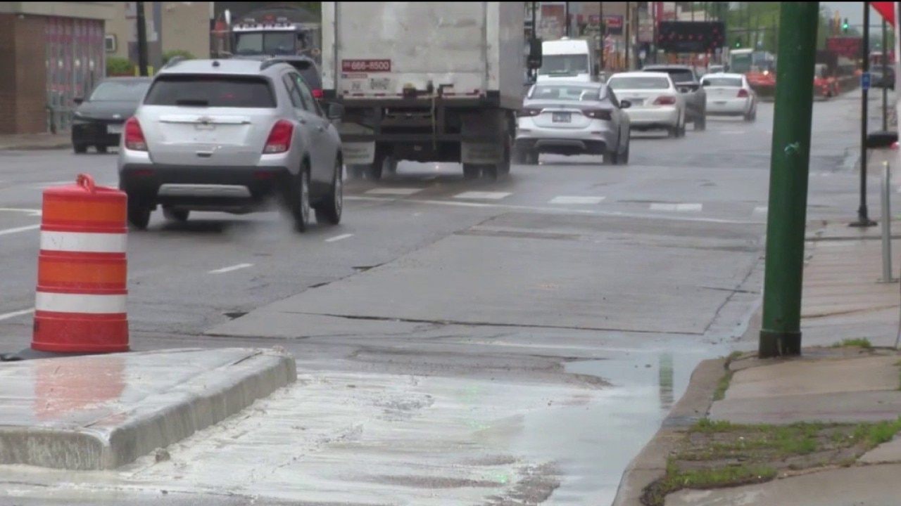 Small business owners protest Archer Avenue bike lanes 