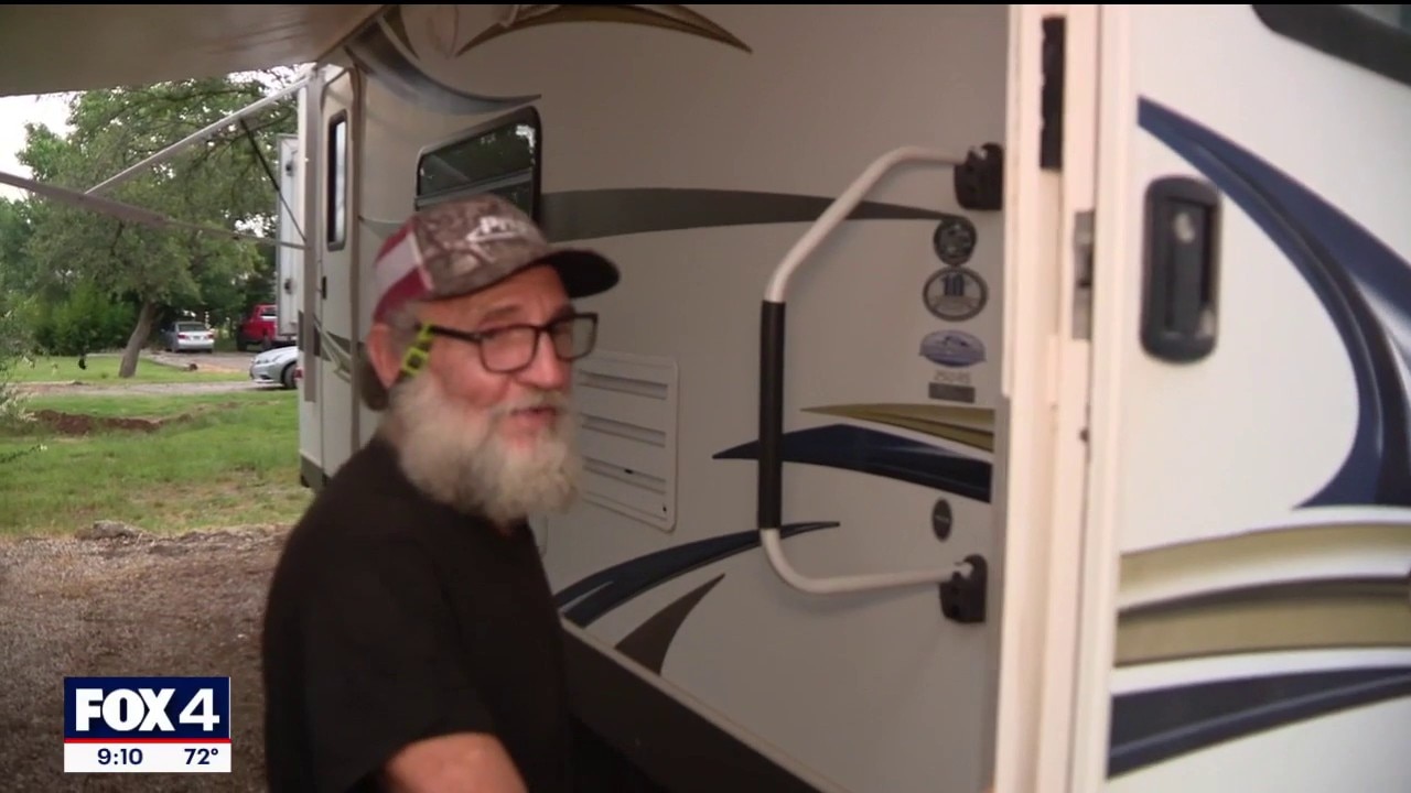 Homeless FW veteran gets new RV, hopes to reunite with dog