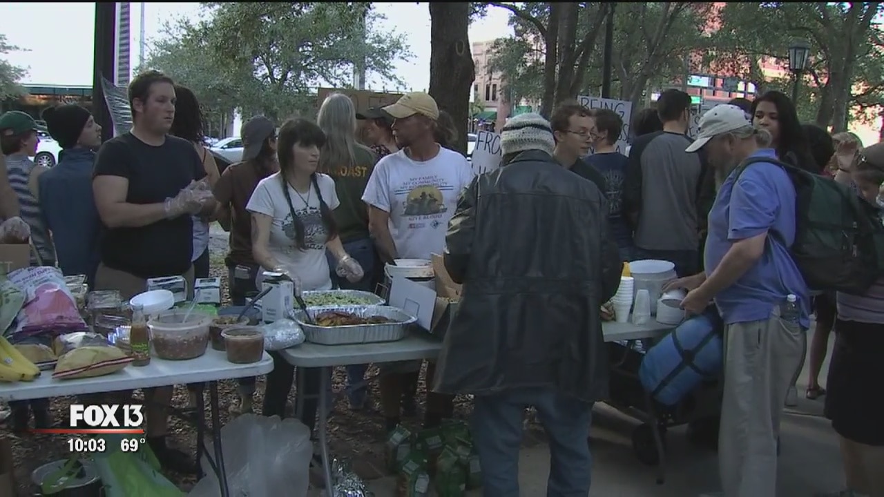 Group at odds with city over feeding the homeless