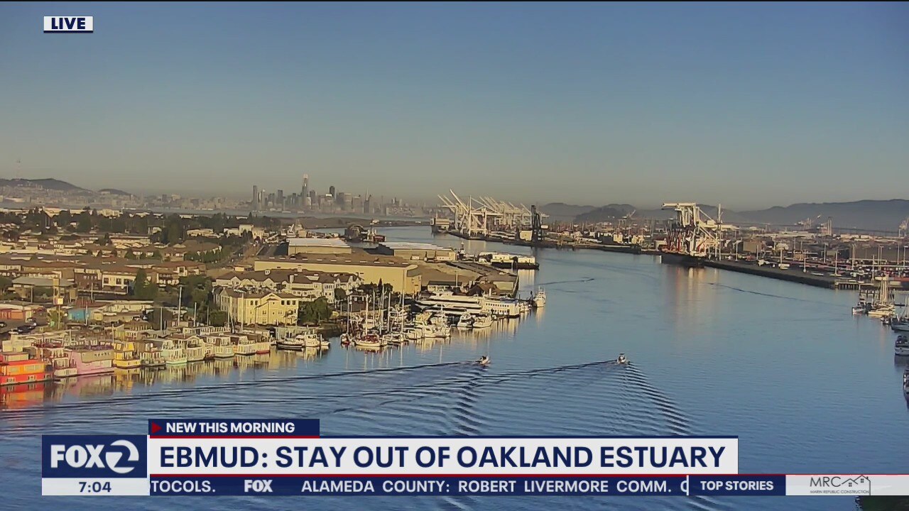 Power outage leads to waste water contamination at Oakland Estuary