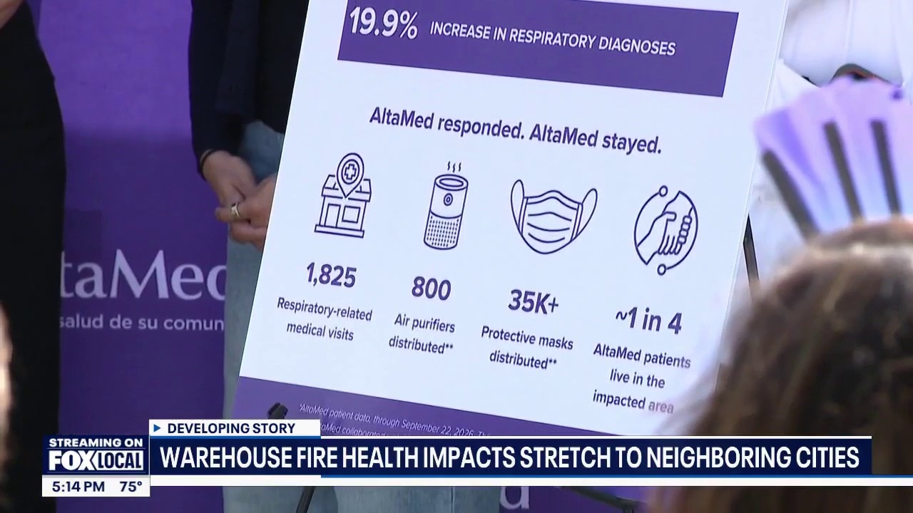 AltaMed health data following Lineage fire
